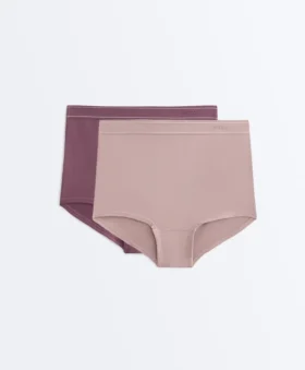 2 bezešvé kalhotky Shortie s Soft Touch