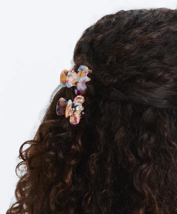 2 mini sponky do vlasů 2 mini sponky do vlasů