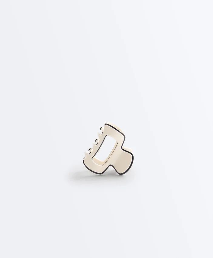 2 mini sponky do vlasů s lemováním 2 mini sponky do vlasů s lemováním