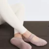 2 páry polstrovaných neviditelných ponožek z bavlněné směsi na jógu a pilates se širokým páskem 2 páry polstrovaných neviditelných ponožek z bavlněné směsi na jógu a pilates se širokým páskem