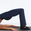 2 páry polstrovaných ponožek z bavlněné směsi na jógu a pilates s kříženými pásky 2 páry polstrovaných ponožek z bavlněné směsi na jógu a pilates s kříženými pásky