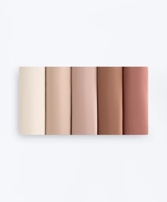 5 neviditelných tang z polyamidové směsi Pantone™ 5 neviditelných tang z polyamidové směsi Pantone™