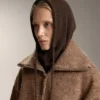 Balaclava z žebrovaného úpletu Balaclava z žebrovaného úpletu