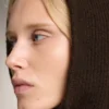 Balaclava z žebrovaného úpletu Balaclava z žebrovaného úpletu
