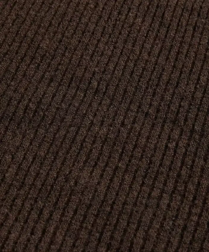 Balaclava z žebrovaného úpletu Balaclava z žebrovaného úpletu