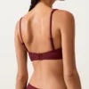 Bikiny s halterovým topem z žakárové látky s mini kostkovaným vzorem Bikiny s halterovým topem z žakárové látky s mini kostkovaným vzorem
