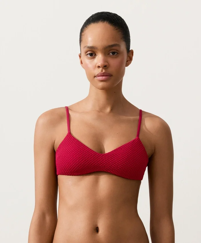 Bikiny s vaflovou texturou Bikiny s vaflovou texturou