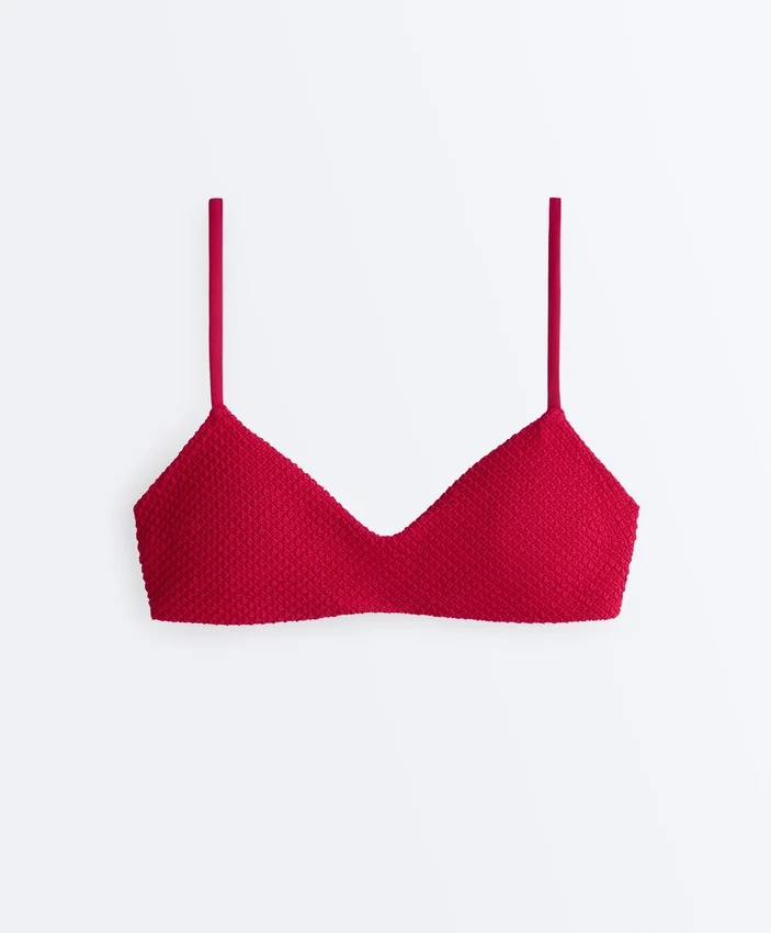 Bikiny s vaflovou texturou Bikiny s vaflovou texturou