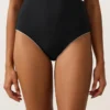 Bikiny s vysokým pasem a lemováním
