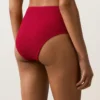 Bikiny s vysokým pasem a vaflovou texturou Bikiny s vysokým pasem a vaflovou texturou