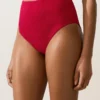 Bikiny s vysokým pasem a vaflovou texturou Bikiny s vysokým pasem a vaflovou texturou