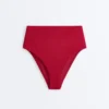 Bikiny s vysokým pasem a vaflovou texturou Bikiny s vysokým pasem a vaflovou texturou