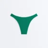 Bikiny se středním krytím a výstřihem do U z piké