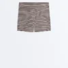 Comfortlux Kalhoty s vysokým pasem a pruhy, 5 cm Comfortlux Kalhoty s vysokým pasem a pruhy, 5 cm