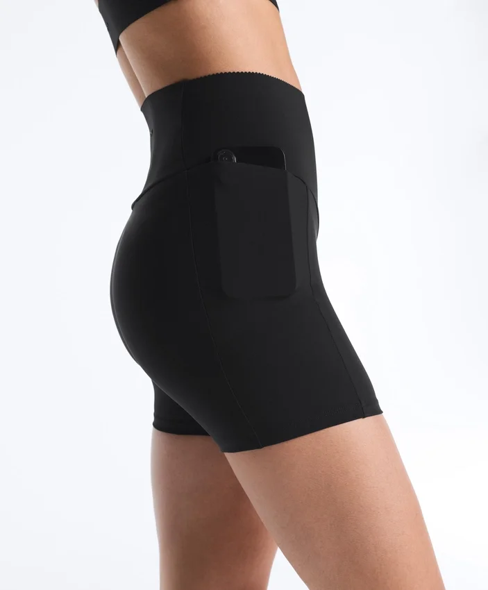 Compressive kalhoty s vysokým pasem a délkou 10 cm Compressive kalhoty s vysokým pasem a délkou 10 cm