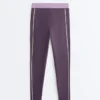 Compressive legíny s vysokým pasem a délkou 65 cm Compressive legíny s vysokým pasem a délkou 65 cm