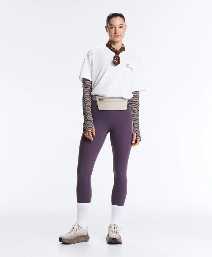Compressive legíny s vysokým pasem a délkou 65 cm Compressive legíny s vysokým pasem a délkou 65 cm