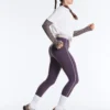 Compressive legíny s vysokým pasem a délkou 65 cm Compressive legíny s vysokým pasem a délkou 65 cm