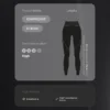Compressive legíny s vysokým pasem a délkou ke kotníkům Compressive legíny s vysokým pasem a délkou ke kotníkům
