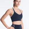 Compressive sportovní podprsenka se střední oporou a gumovými košíčky Compressive sportovní podprsenka se střední oporou a gumovými košíčky