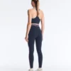 Compressive sportovní podprsenka se střední oporou a gumovými košíčky Compressive sportovní podprsenka se střední oporou a gumovými košíčky