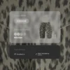 Cyklistické legíny Evermove s vysokým pasem 20 cm a leopardím potiskem Cyklistické legíny Evermove s vysokým pasem 20 cm a leopardím potiskem