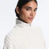 Dlouhá bundy s proužky, nastavitelným pasem a Soft Touch modálem Dlouhá bundy s proužky, nastavitelným pasem a Soft Touch modálem