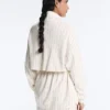 Dlouhá bundy s proužky, nastavitelným pasem a Soft Touch modálem Dlouhá bundy s proužky, nastavitelným pasem a Soft Touch modálem