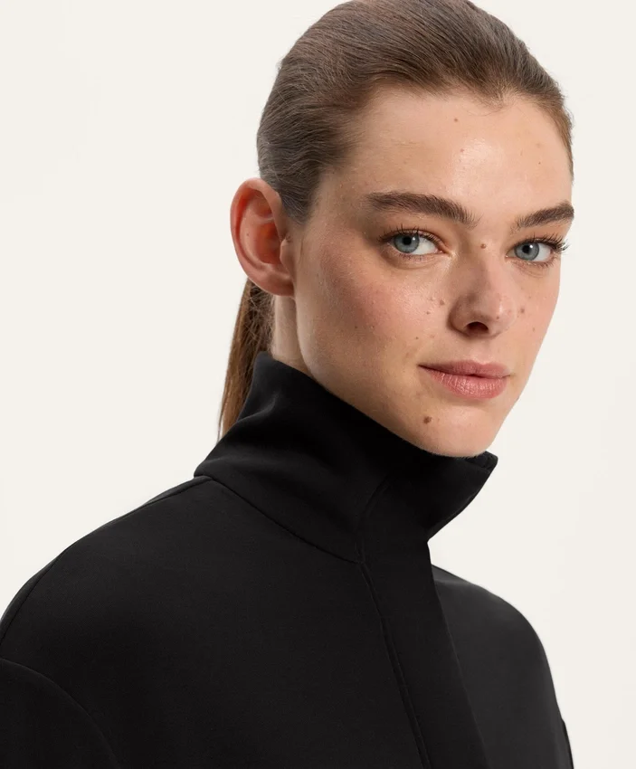 Dlouhá bundy Soft Touch s modálem a kapsami, příjemná na dotek Dlouhá bundy Soft Touch s modálem a kapsami, příjemná na dotek