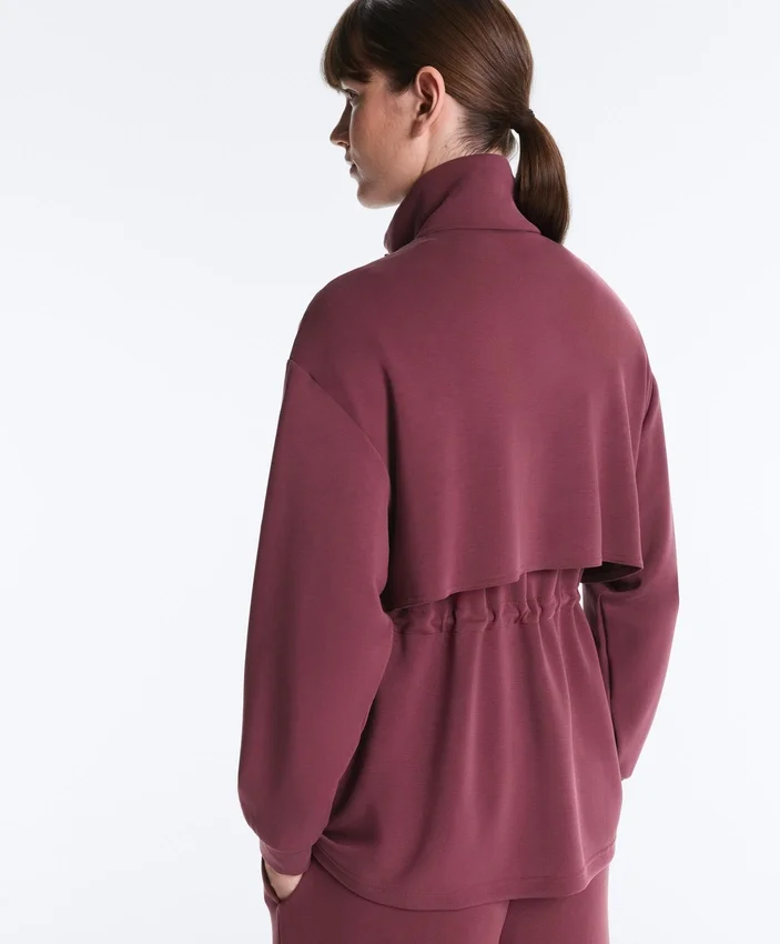 Dlouhá bundy Soft Touch s modálem a kapsami, příjemná na dotek Dlouhá bundy Soft Touch s modálem a kapsami, příjemná na dotek