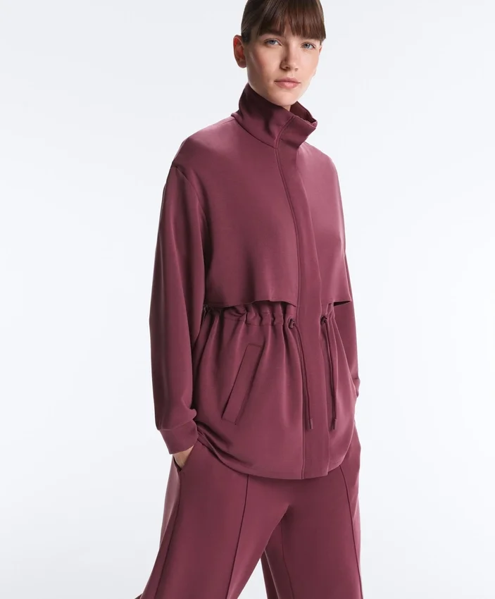 Dlouhá bundy Soft Touch s modálem a kapsami, příjemná na dotek Dlouhá bundy Soft Touch s modálem a kapsami, příjemná na dotek