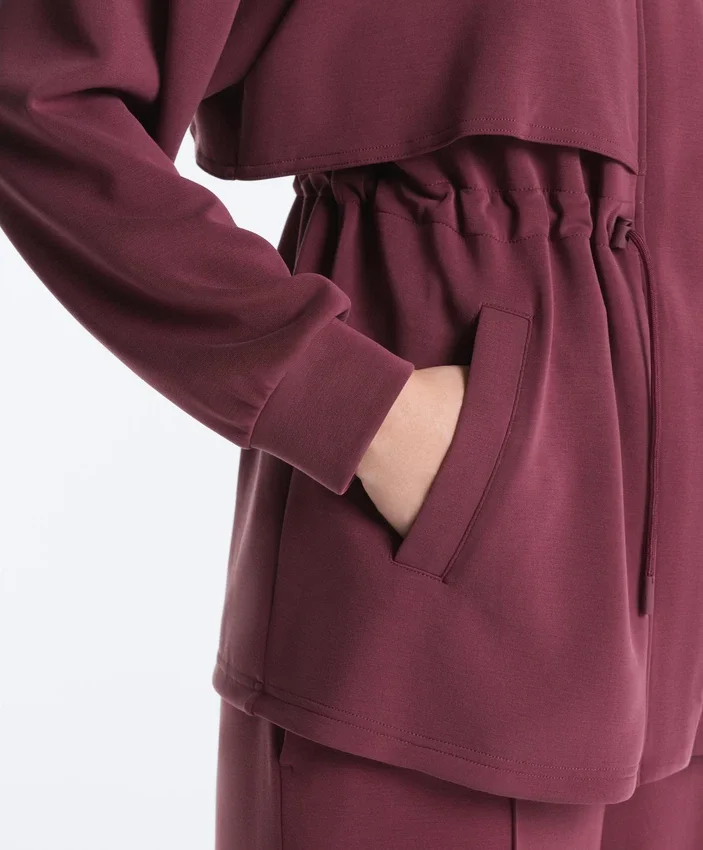 Dlouhá bundy Soft Touch s modálem a kapsami, příjemná na dotek Dlouhá bundy Soft Touch s modálem a kapsami, příjemná na dotek