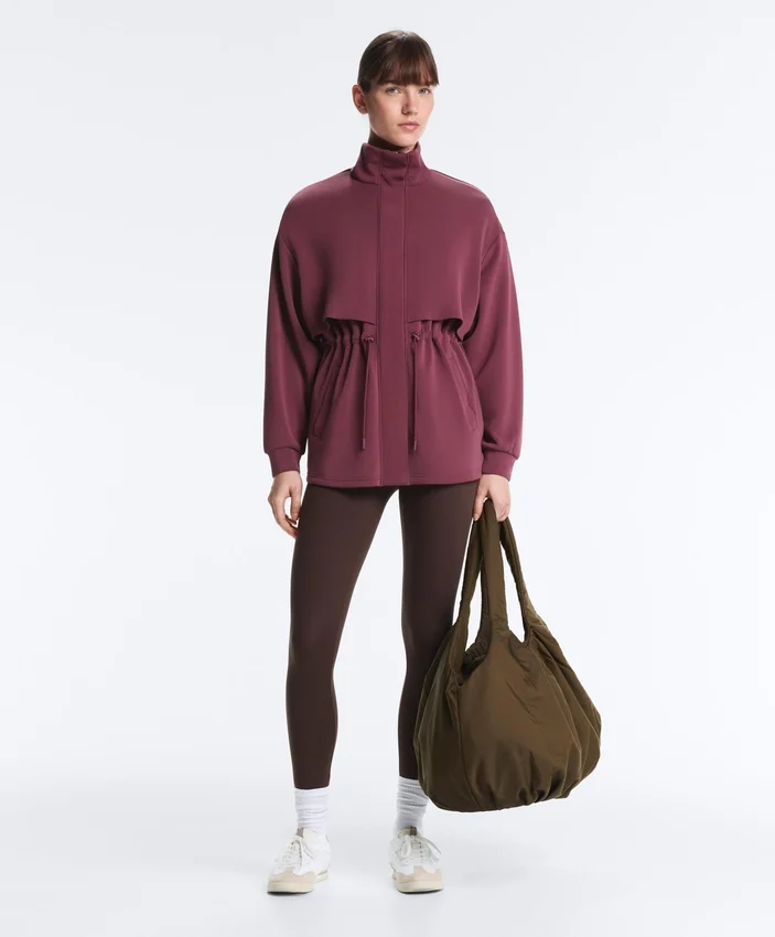 Dlouhá bundy Soft Touch s modálem a kapsami, příjemná na dotek Dlouhá bundy Soft Touch s modálem a kapsami, příjemná na dotek