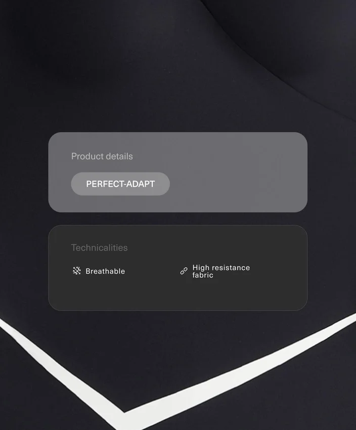 Dlouhý kontrastní overal bez rukávů Perfect-Adapt Dlouhý kontrastní overal bez rukávů Perfect-Adapt