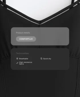 Dlouhý overal Comfortlux s prolamovaným lemem