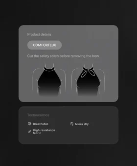 Dlouhý overal Comfortlux s vázáním