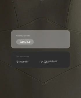 Dlouhý overal Evermove s kraťasy