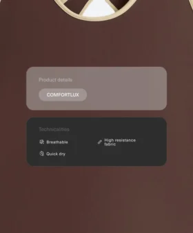 Dlouhé overaly Comfortlux s lemováním