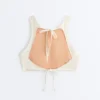 Háčkované bikiny s bublinkovou texturou Top Háčkované bikiny s bublinkovou texturou Top