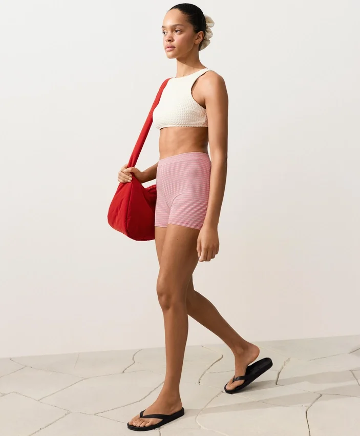 Háčkované bikiny s bublinkovou texturou Top Háčkované bikiny s bublinkovou texturou Top