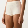 Háčkované bikiny s vysokým pasem a bublinkovou texturou Háčkované bikiny s vysokým pasem a bublinkovou texturou