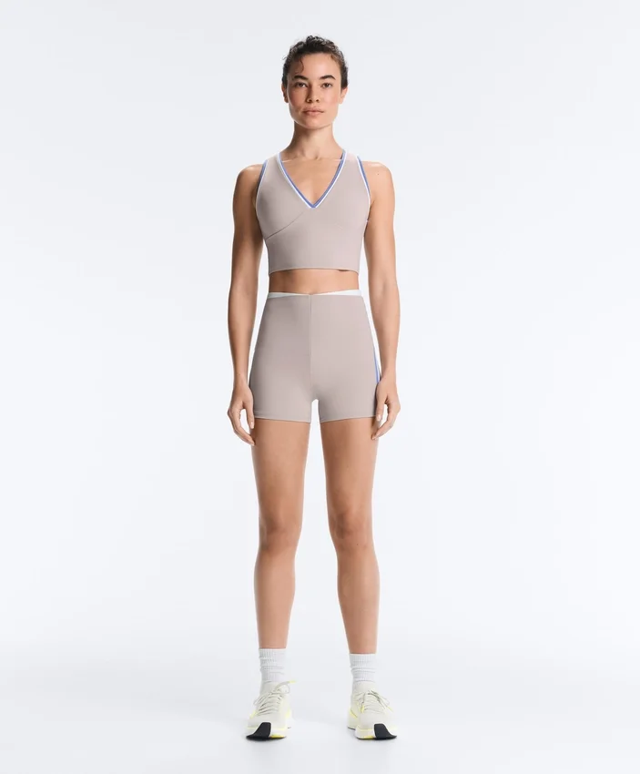 Hot kalhoty s vysokým pasem, Compressive, 10 cm, kontrastní Hot kalhoty s vysokým pasem, Compressive, 10 cm, kontrastní