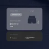 Kalhoty Comfortlux s vysokým pasem a délkou 10 cm Kalhoty Comfortlux s vysokým pasem a délkou 10 cm