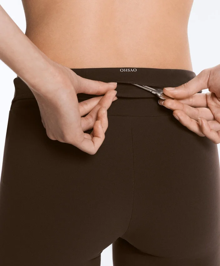 Kalhoty Comfortlux s vysokým pasem a délkou 10 cm Kalhoty Comfortlux s vysokým pasem a délkou 10 cm