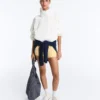 Kalhoty Comfortlux s vysokým pasem a délkou 10 cm Kalhoty Comfortlux s vysokým pasem a délkou 10 cm