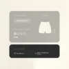 Kalhoty Comfortlux s vysokým pasem a délkou 10 cm s prolamovanými detaily Kalhoty Comfortlux s vysokým pasem a délkou 10 cm s prolamovanými detaily