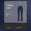Kalhoty Comfortlux s vysokým pasem a rozšiřujícími se nohavicemi Kalhoty Comfortlux s vysokým pasem a rozšiřujícími se nohavicemi