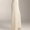 Kalhoty s rovnými nohavicemi a žebrováním po stranách z Soft Touch modalu Kalhoty s rovnými nohavicemi a žebrováním po stranách z Soft Touch modalu