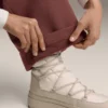 Kalhoty s vysokým pasem a žebrováním z materiálu Soft Touch Modal Kalhoty s vysokým pasem a žebrováním z materiálu Soft Touch Modal