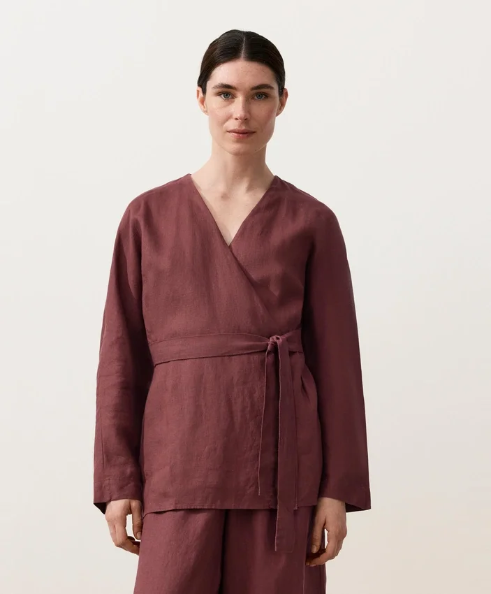 Kimono košile iz 100 % lnu Kimono košile iz 100 % lnu